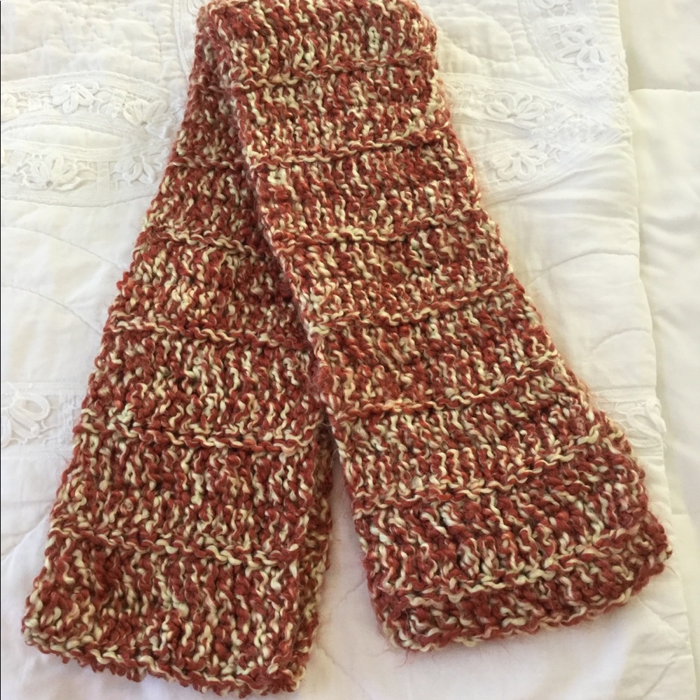 Very Soft Acrylic Cotton Hand Crocheted Scarf